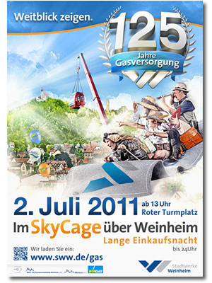 Plakate Stadtwerke Weinheim