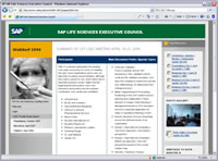 SAP Life Sciences Executive Council