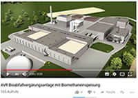 AVR Bioabfallvergärungsanlage mit Biomethaneinspeisung