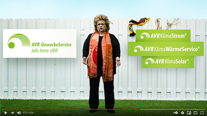 AVR Kinospot mit Joy Flemming für Grüne Energie!