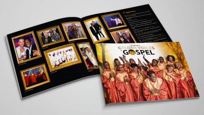 Broschüre The Golden Voices Of Gospel